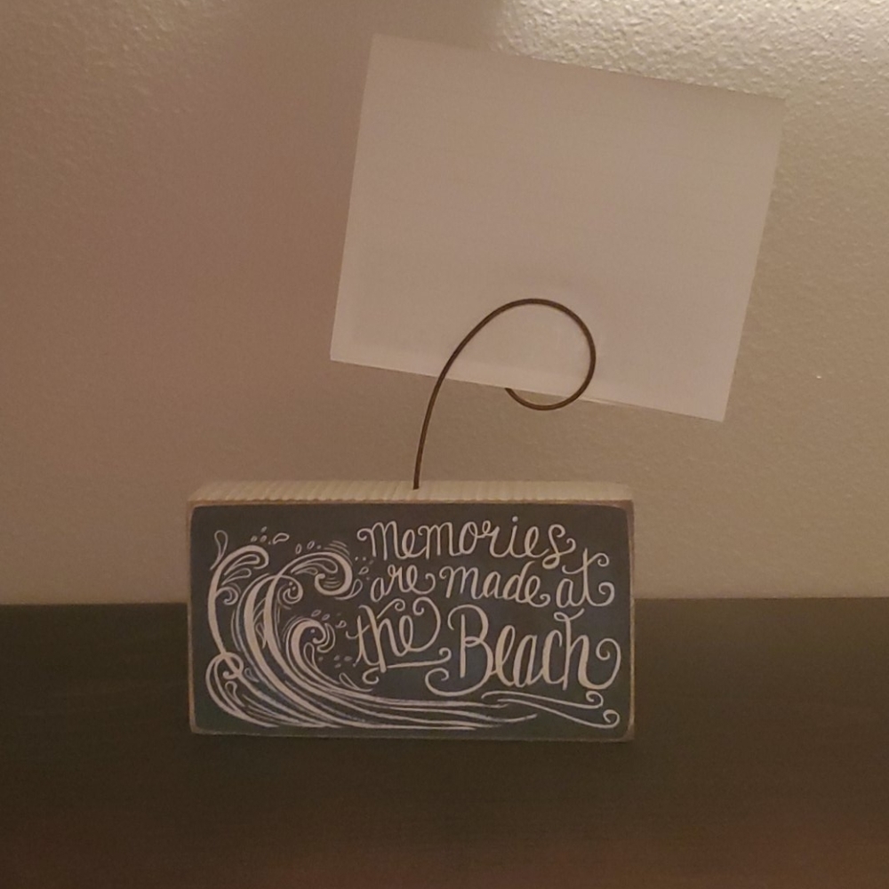 Beach Decor Photo Block - Picture 3 of 3